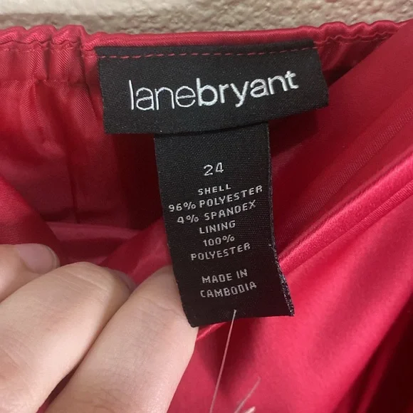 NWT: Pink silky plus size dress - Picture 3 of 6